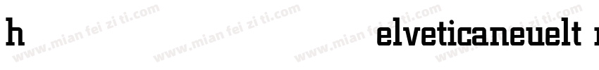 helveticaneuelt medium字体转换